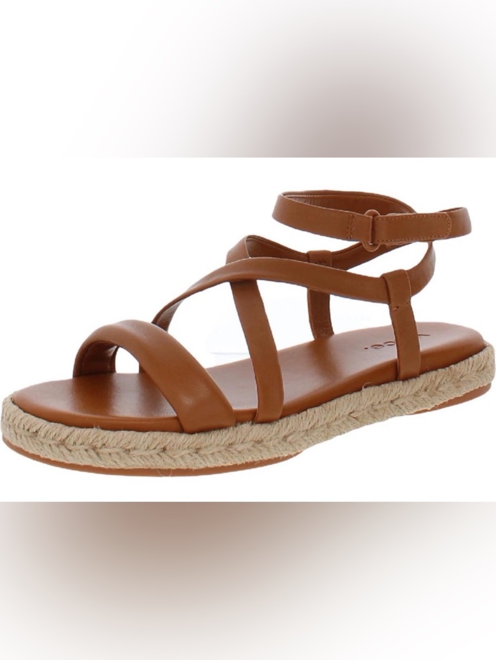 NIB - Vince Smith Strappy Espadrille Sandal - Brown